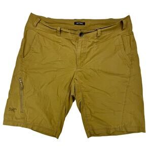 Arc'teryx Brown Stowe Shorts Mens 38 11" Inseam Stretch Hiking Outdoor Gorpcore